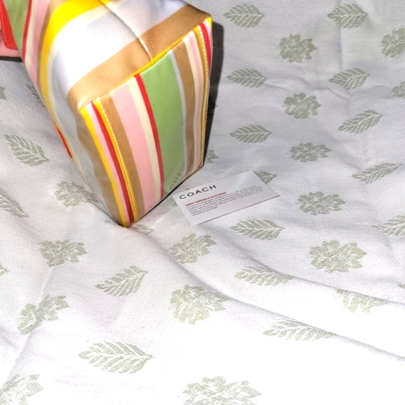 Coach 2005 Limited Ed. Y2K Colorful Stripe Demi Bag NWT - Picture 5 of 10